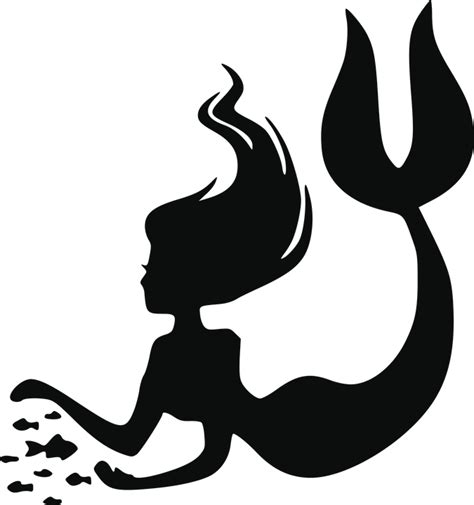 Mermaid Svg File Dxf Svg Cut Files And Png Clipart File My Xxx Hot Girl