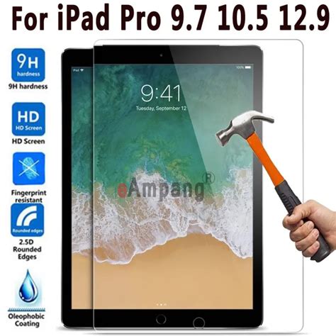 Premium Tempered Glass For Ipad Pro 129 105 97 Screen Protector For