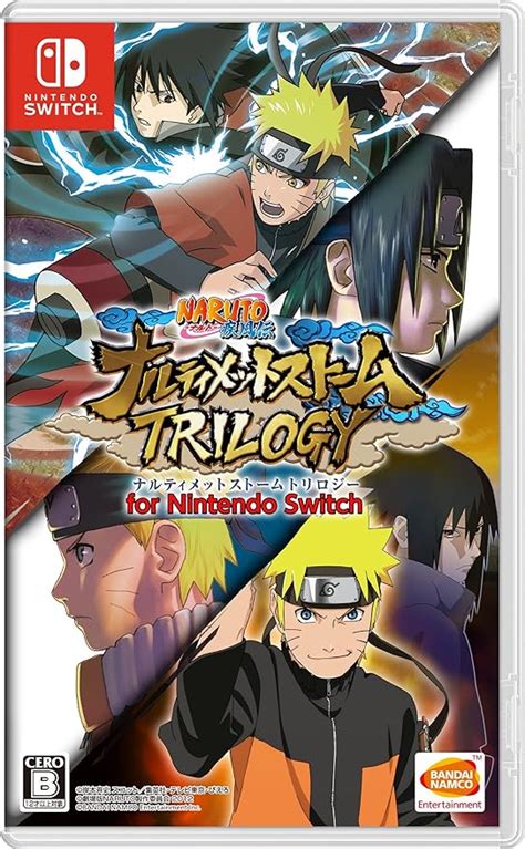 Naruto Shippuden Narutimate Storm Trilogy Trilogía Para Nintendo