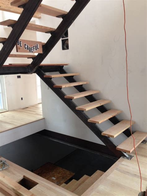A Structural Gem Custom Steel Staircase Nearly Complete — Evstudio