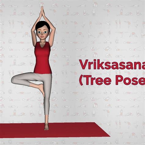 Vriksasana Or Tree Pose Is An Asana Sanskrit वकषसन Vriksha Tree