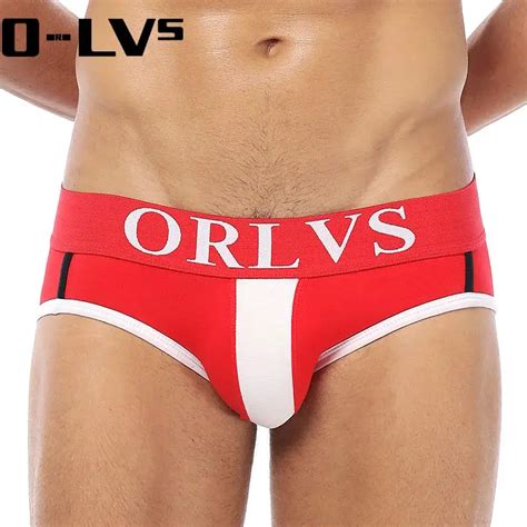 Buy Orlvs Sexy Underwear Men Briefs Orlvs Mesh Mens Underwear Cueca Gay Pants