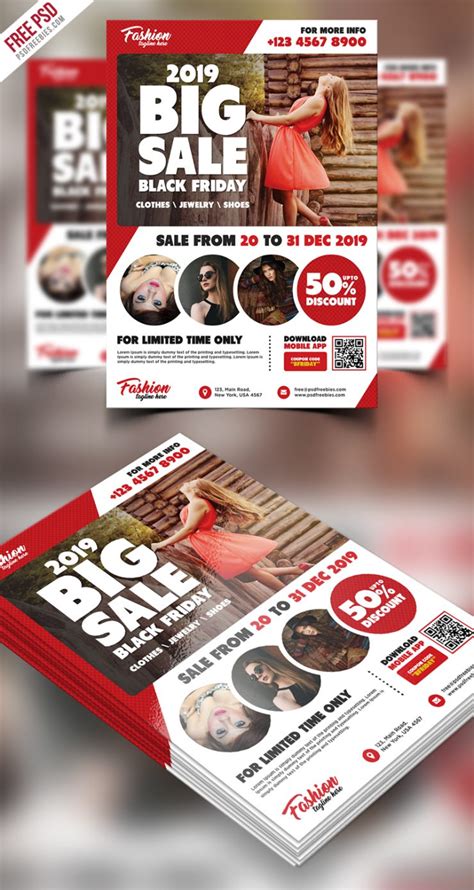 Sale Promotional Free Flyer Psd