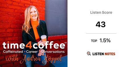 Time4coffee Podcast Andrea Koppel Listen Notes