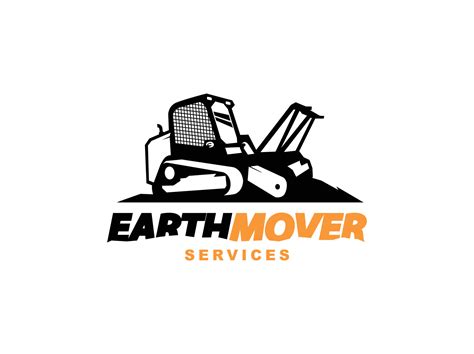 Skid Steer Logo Vector For Construction Company Land Clearing