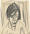 Frauenportrait Erna Schilling by Ernst Ludwig Kirchner on artnet