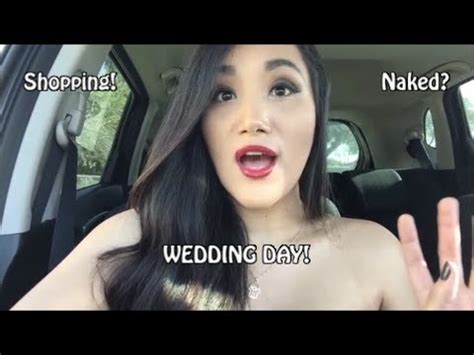 Shopping Naked Wedding Day VLOG YouTube
