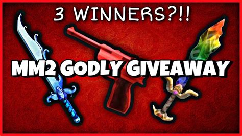 Comb4t2 use the code to redeem a free prism knife: MM2 GIVEAWAY GET FREE GODLYS & CHROMAS IN MM2! (MM2 ...