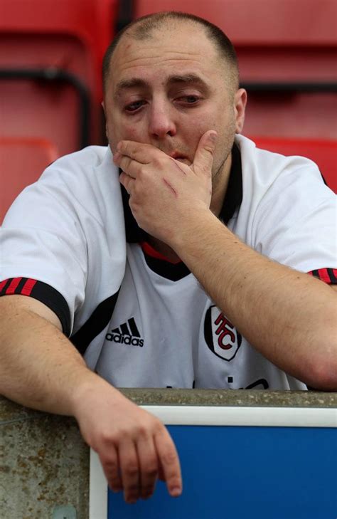 A Fulham Fan Shows How Much His Sides Relegation Truly Means