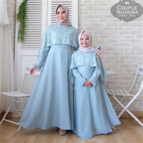Gambar Model Baju Gamis Couple Ibu Dan Anak Ar Production