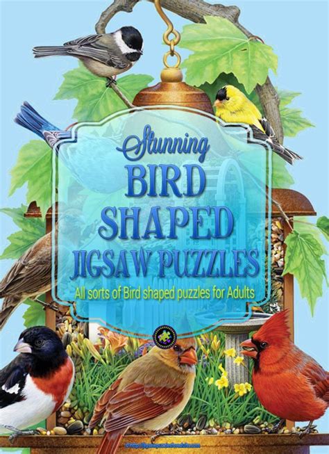 Bird Shaped Jigsaw Puzzles Jigsaw Puzzles For Adults