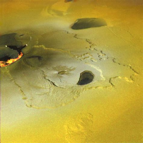 Volcanic Eruption At Tvashtar Catena On Jupiters Moon Io By The