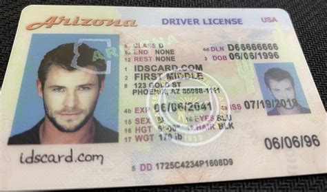 Arizona Fake Id Driver License Old Az Scannable Id Card Idscard