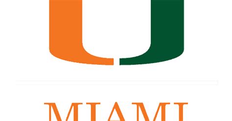 Miami University Logo Png University Of Miami Logo Png Transparent