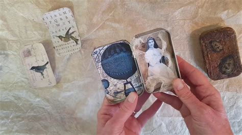 Altered Altoid Tins For The Graphics Fairy Youtube