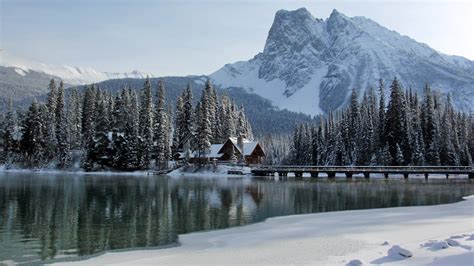 Mother Nature Emerald Lake Bc Canada