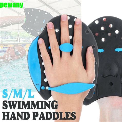 Pewany 1 Pairs Swimming Paddles Kids Girdles Correction Hand Fins Swim