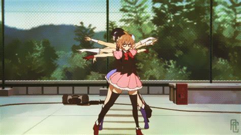 Anime Couple Chibi Cute Anime Kawaii Girls Dancing Animated S