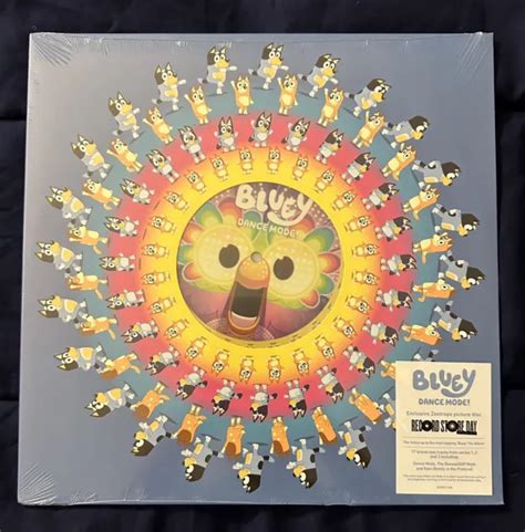 BLUEY DANCE MODE RSD 2023 VINYL Exclusive Zoetrope Picture Disc Sealed