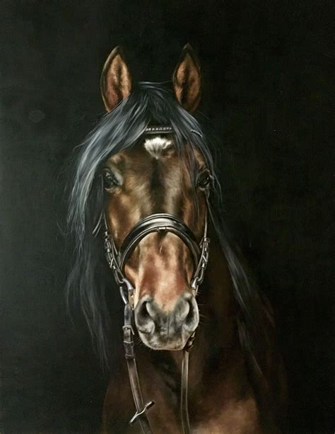 Horse Oil Painting By Katarzyna Staefanowicz Gemalte Pferde Pferde
