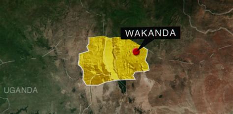 Here, wakanda is displayed where kenya, south sudan, ethiopia it is confusing and unclear how wakanda's location was changed from movie to movie. Bild - Wakanda On The Map.png | Marvel-Filme Wiki | FANDOM powered by Wikia