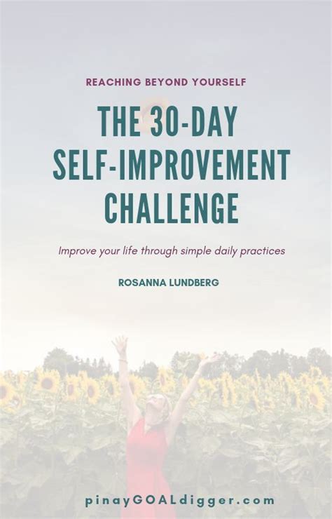 The 30 Day Self Improvement Challenge Is A Powerful Program For You To