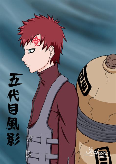 Gaara The Kazekage By Shabaku On Deviantart