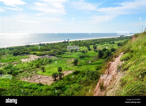 Atlantic Ocean Along The Coast Of Angola Zaire Province Stock Photo