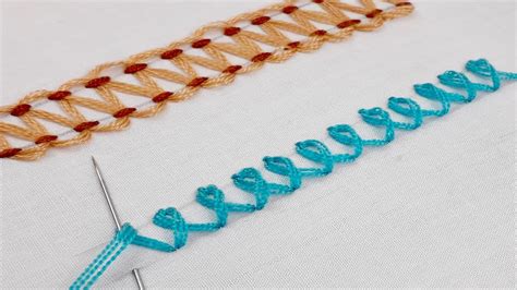 Basic Criss Cross Stitching Tutorial Hand Embroidery Criss Cross