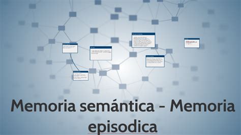 Memoria Semántica Memoria Episodica By Mateo Guerra On Prezi