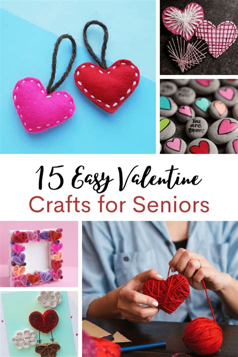 15 Easy Valentine Crafts For Seniors That Are Fun To Make Artofit