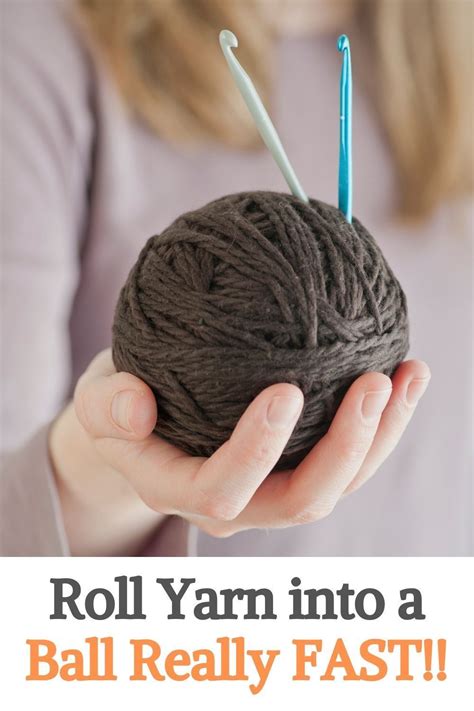 How To Roll Yarn Into A Ball Really Fast And Funny In 2021 Yarn