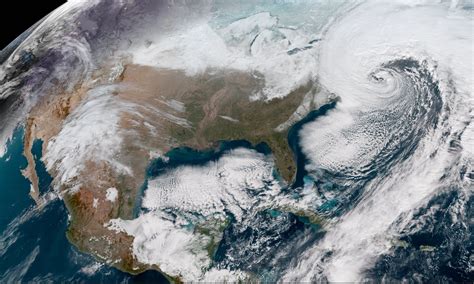Image Noaas Goes 16 Satellite Captures Powerful East Coast Storm