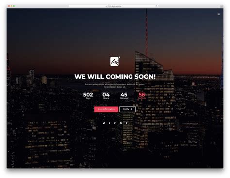 Maybe you would like to learn more about one of these? 28 Best Coming Soon HTML5 Website Templates 2019 - Colorlib