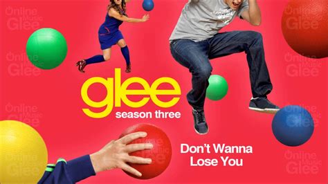 Dont Wanna Lose You Glee Hd Full Studio Youtube