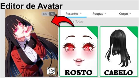 Como Virar A Yumeko Jabami De Kakegurui No Roblox Youtube