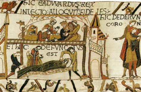 The Death Of Edward The Confessor And The Norman Invasion