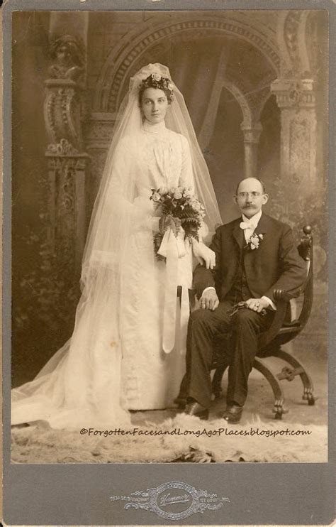 Maybe you would like to learn more about one of these? Forgotten Faces and Long Ago Places: Wedding Wednesday ...