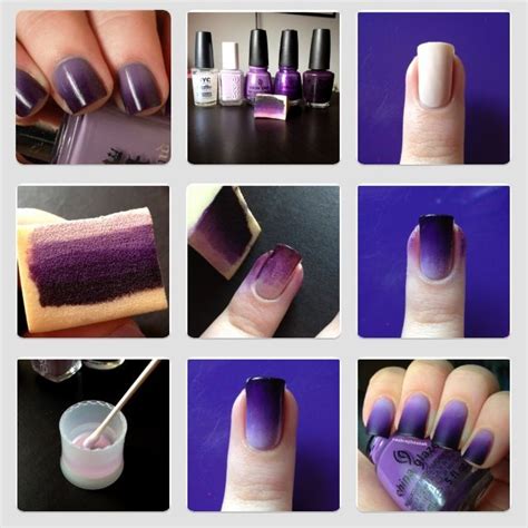 Ombre Nails How To Ombre Nail Diy Ombre Nails Glitter Gradient Nails