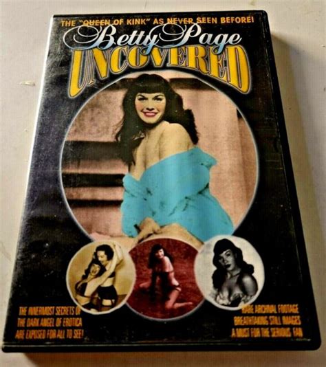 Betty Page Uncovered Queen Of Kink Dvd Movie Factory For Sale Online Ebay