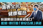 【CNEWS】抗議開放日本核食進口 藍營批：蔡英文打臉「食安五環」承諾 - 匯流新聞網