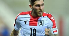 Giorgi Tsitaishvili scores his debut goal for the Georgian national ...