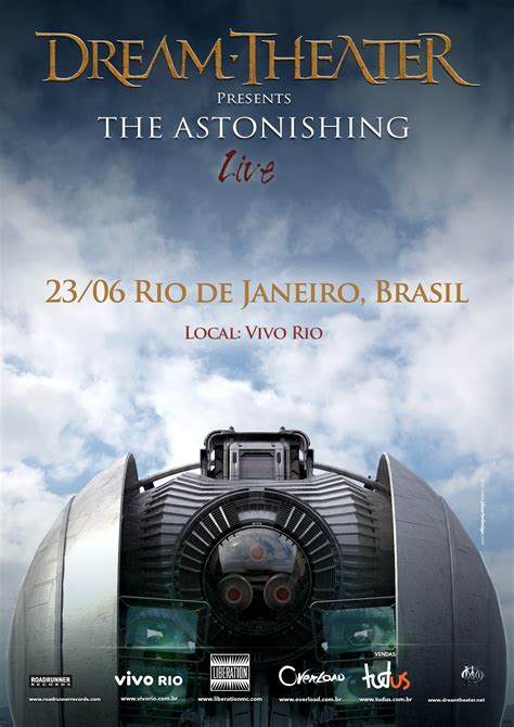 Confirmado Show Do Dream Theater No Rio Dia 23 De Junho Banda Tocará