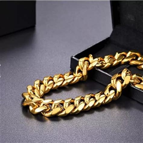 Lva Creations Gold Plated Exclusive Chain For Men Jiomart