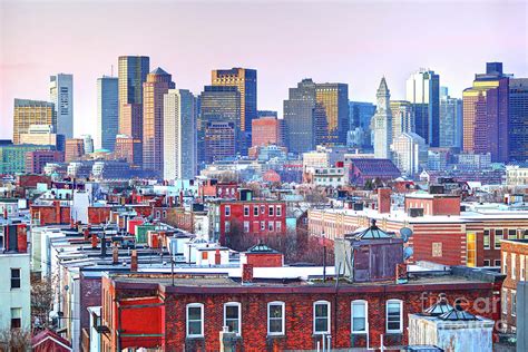 Downtown Boston Massachusetts Photograph By Denis Tangney Jr Fine
