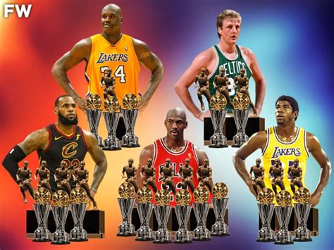 Top Nba Players With The Most Finals And Regular Season Mvps