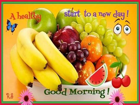 A healthy lifestyle is easy to follow if you set your goals and be clear of what you want. Wishing A Healthy Start To Your Day. Free Good Morning ...