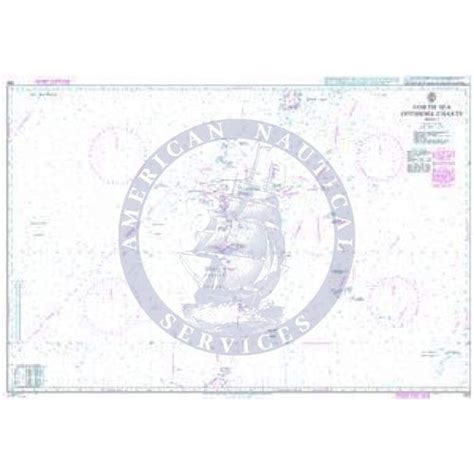 British Admiralty Nautical Chart 292 North Sea Offshore Charts Sheet