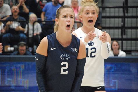 Penn State Volleyball Sweeps Rutgers