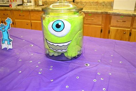 Monsters Inc Birthday Party Ideas Photo 11 Of 34 Catch My Party Monster University Birthday